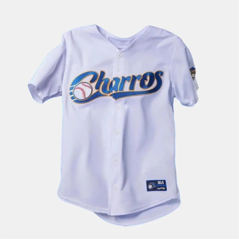 CHARROS DE JALISCO JERSEY - WHITE/BLUE
