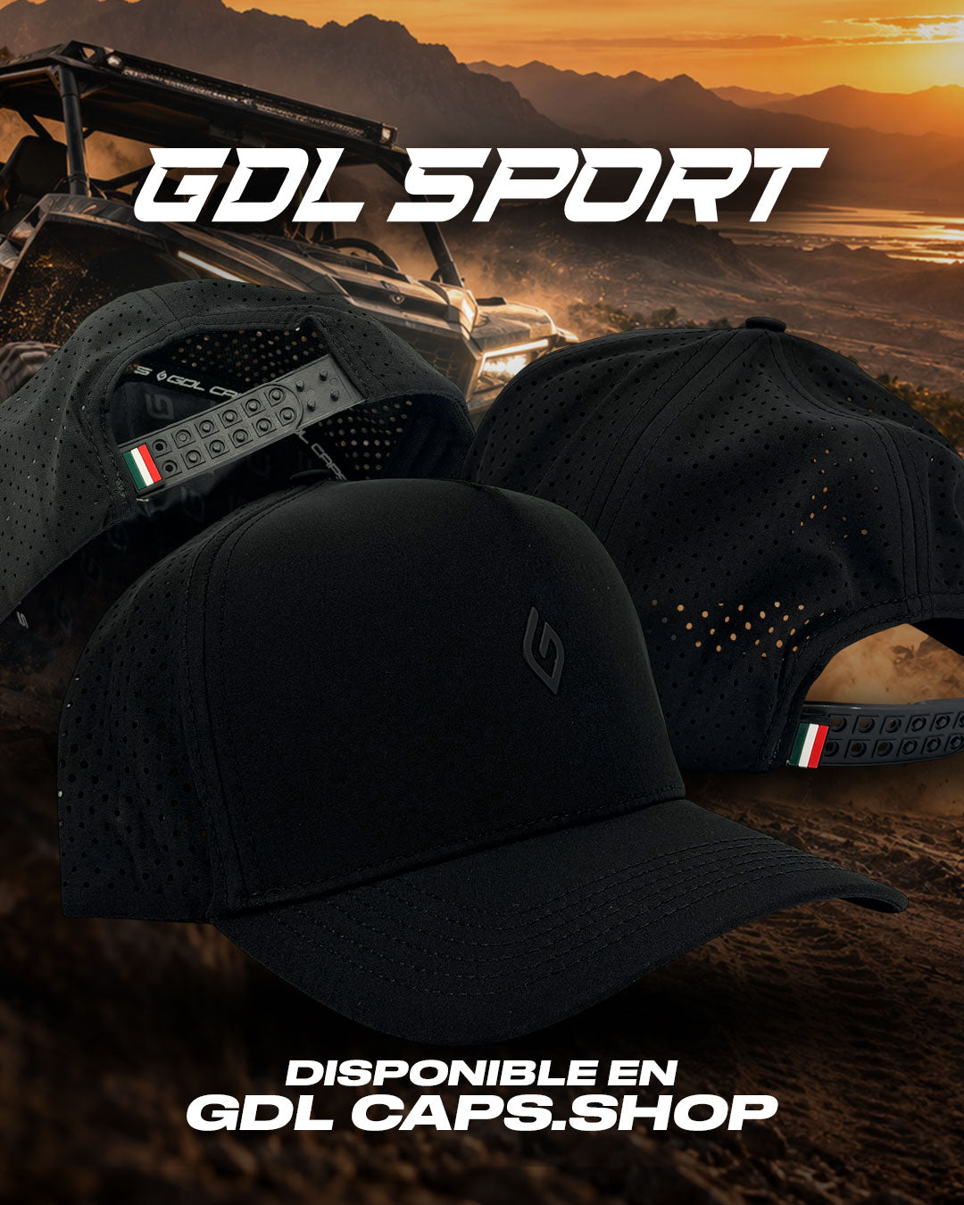 GDL SPORT - GDL CAPS (Waterproof Cap)