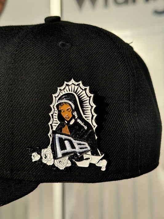 Virgen Guadalupe (Black) Cap Pin