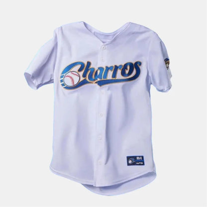 CHARROS DE JALISCO JERSEY - WHITE/BLUE