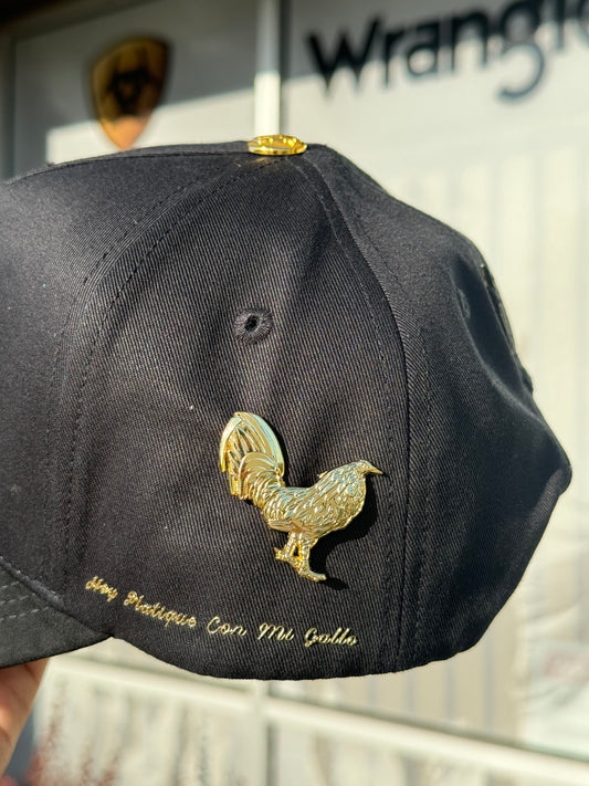 Gold Gallo Cap Pin