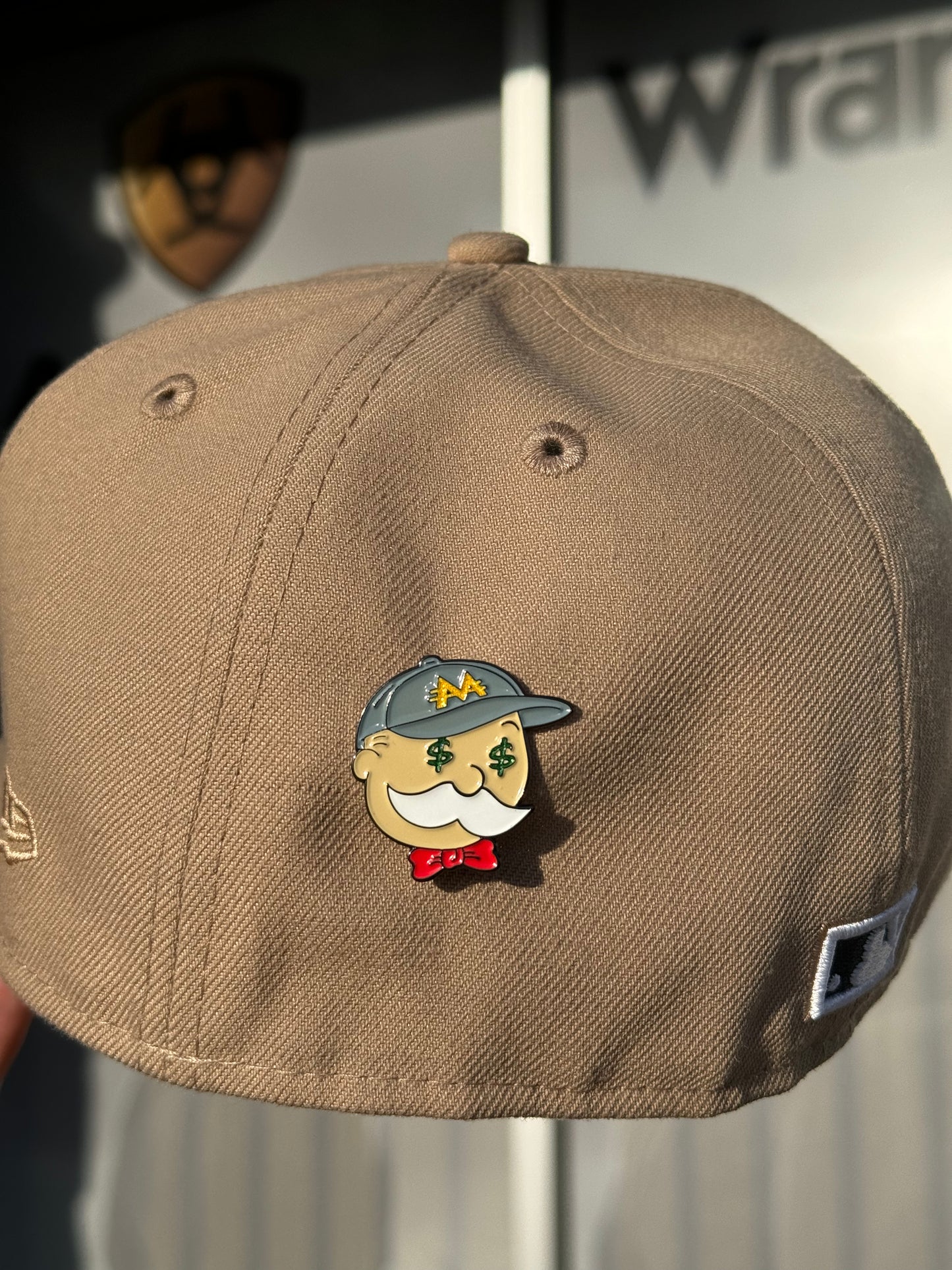 Monopoly Head Cap Pin