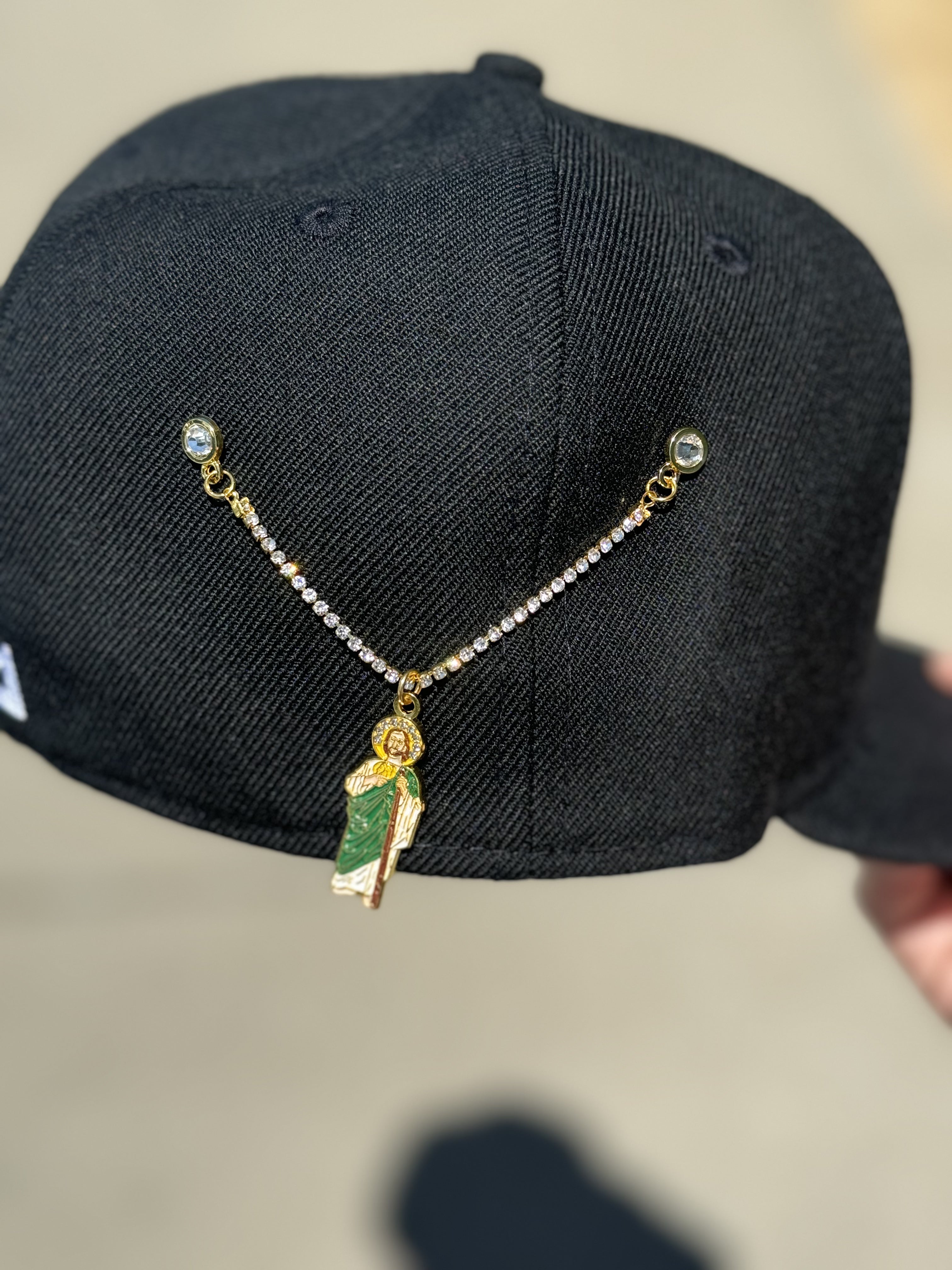 San Judas Chain Cap Pin – GDL CAPS