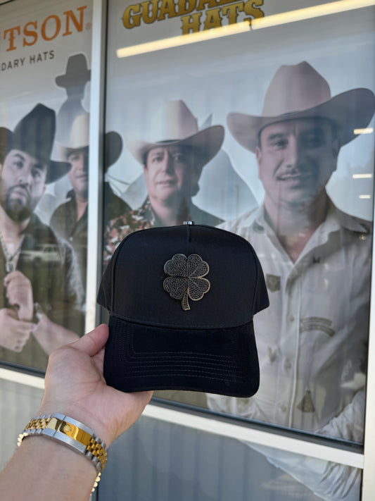 Trebol Cap - Diamantado Total Black