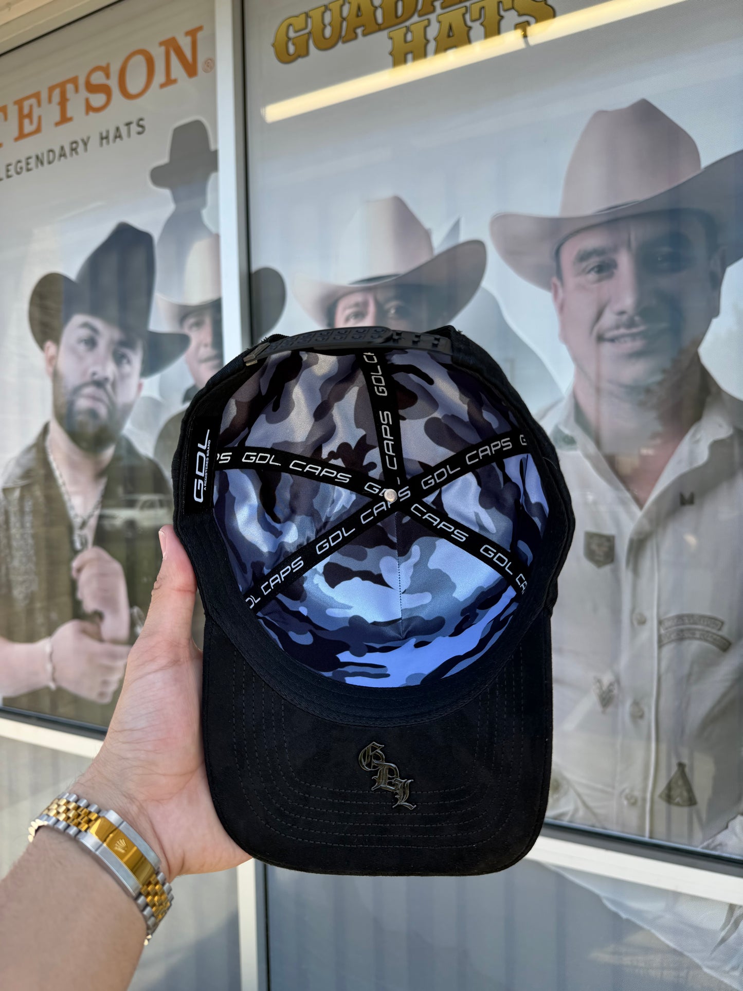 Trebol Cap - Diamantado Total Black
