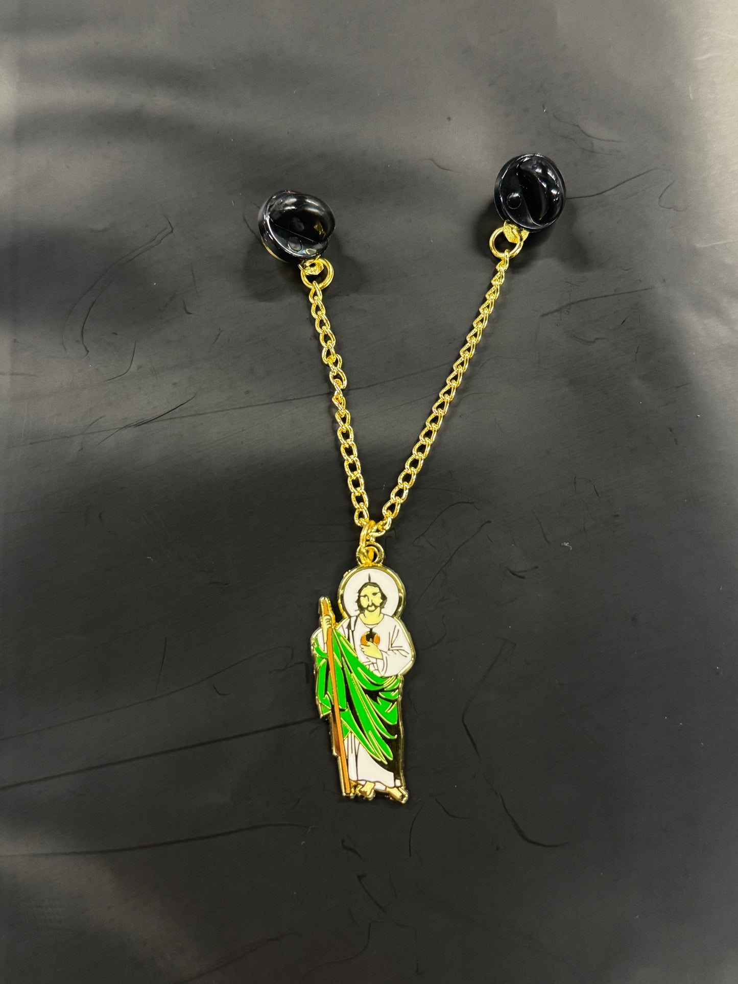 SAN JUDAS GREEN PIN